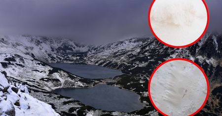 Pogoda. Piasek znad Sahary dotarł do Polski. "Żółty śnieg" w Tatrach