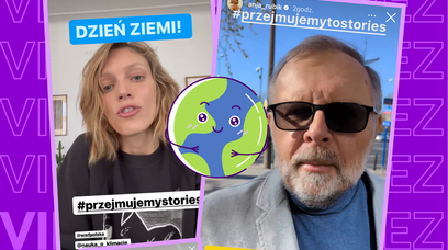 W Dzień Ziemi Anja Rubik oddaje swój profil profesowi Malinowskiemu: "Sorry, nie taki mamy klimat"