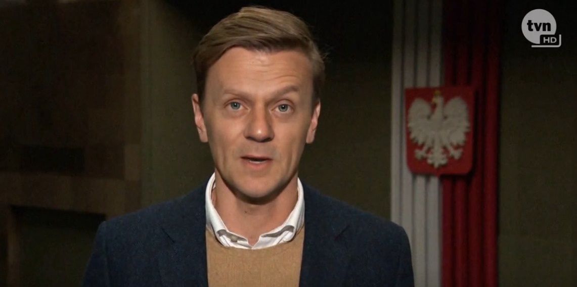 Reporter "Faktów" Jacek Tacik pokazał, jak działa deepfake