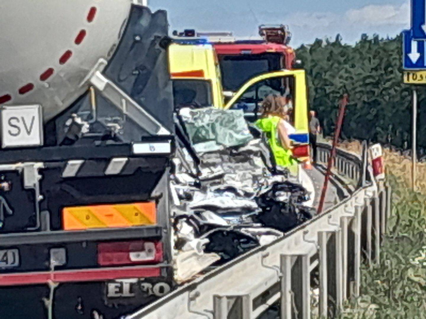 Śmiertelny wypadek na obwodnicy Bełchatowa