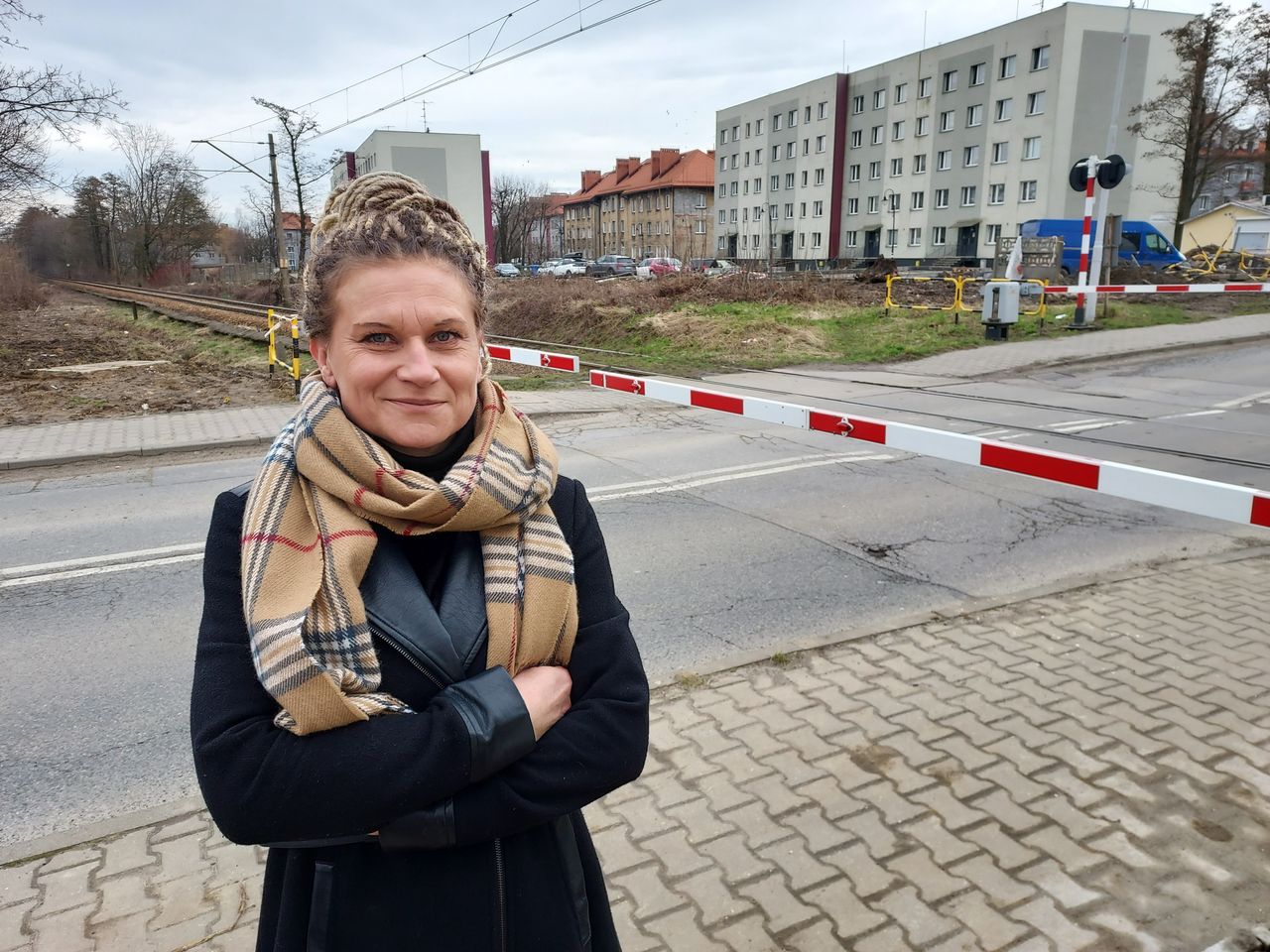 Protest w Mikołowie. Ewa Chmielorz, radna Mikołowa