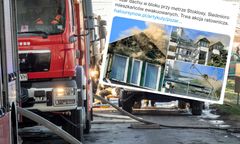 Pożar na Ursynowie. Ewakuowano siedem osób