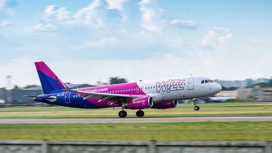 Samolot linii Wizz Air 