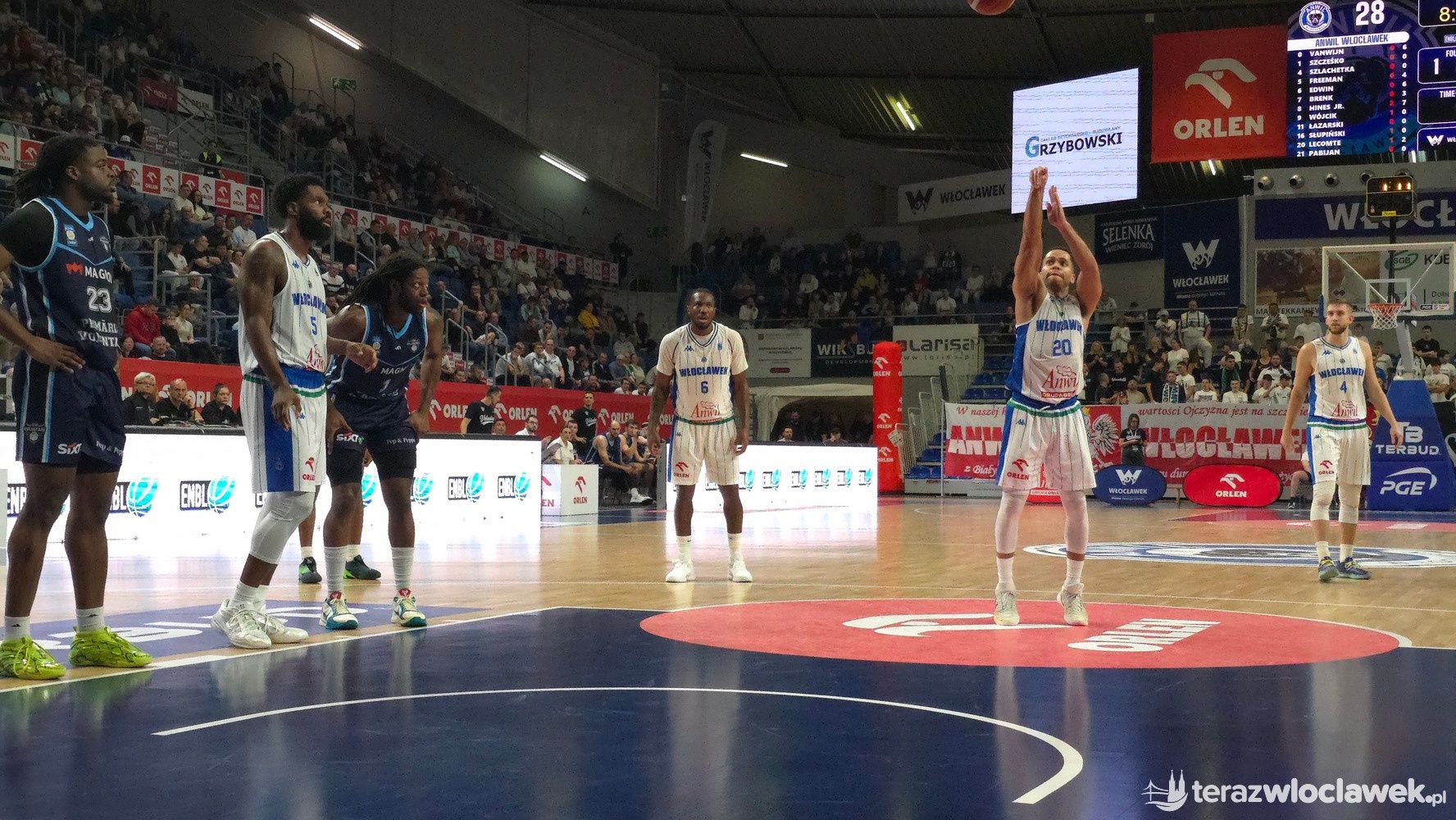 Anwil Włocławek przegrał z CSO Voluntari po zaciętym meczu