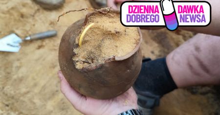 Niezwykłe odkrycie pod Kaliszem. "Wypchany złotem"