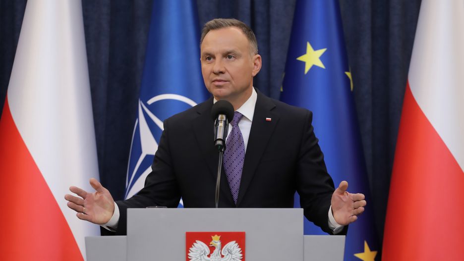 Andrzej Duda nie wziął udziału w spotkaniu z Amerykanami