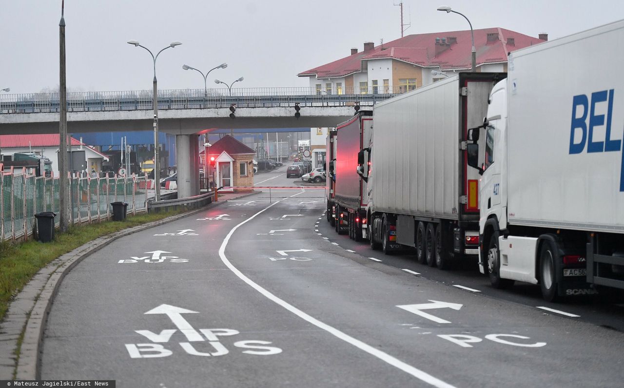 Przejście graniczne z Białorusią w Bobrownikach. Zdjęcie ilustracyjne