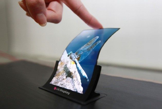 LG elastyczny ekran OLED 5 cali