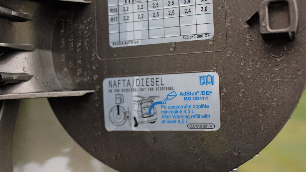 Nawet kilkuletnie auto z silnikiem Diesla ma już układ SCR i płyn AdBlue