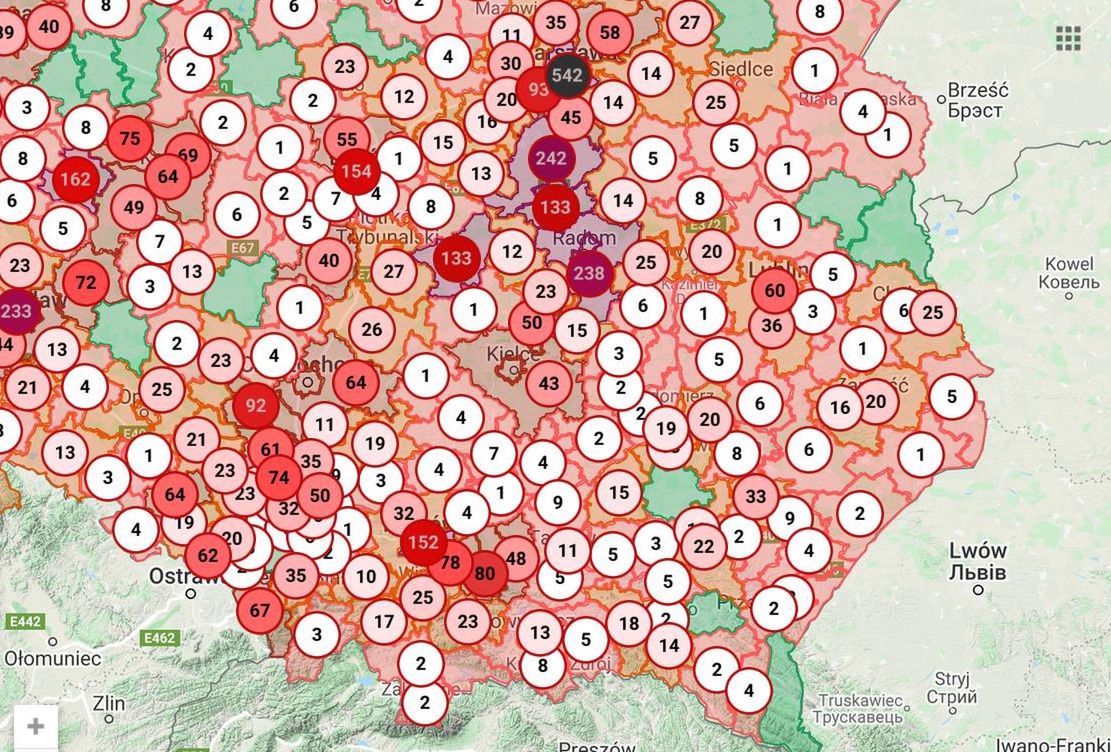 Są powiaty, gdzie koronawirusa znają tylko z telewizji. "Do nas nikt nie przywlókł"