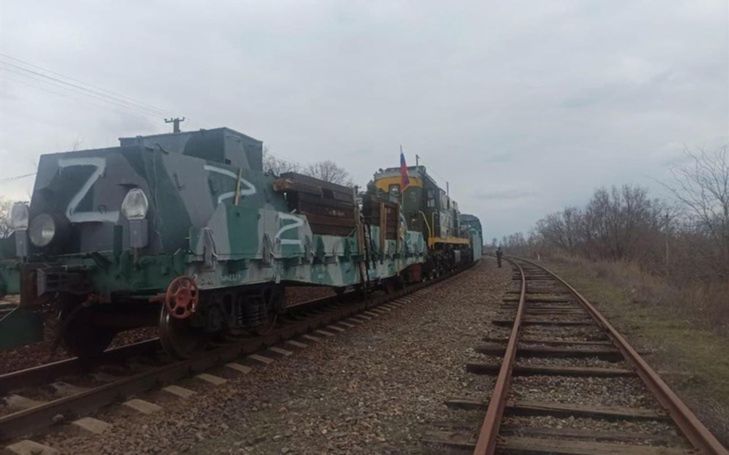 Partyzanci w Ukrainie wysadzili pociąg pancerny Rosji. "Trwa liczenie ofiar"