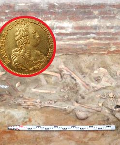 Skarb we Wrocławiu. Złote monety z XVIII w. odkryte w masowym grobie