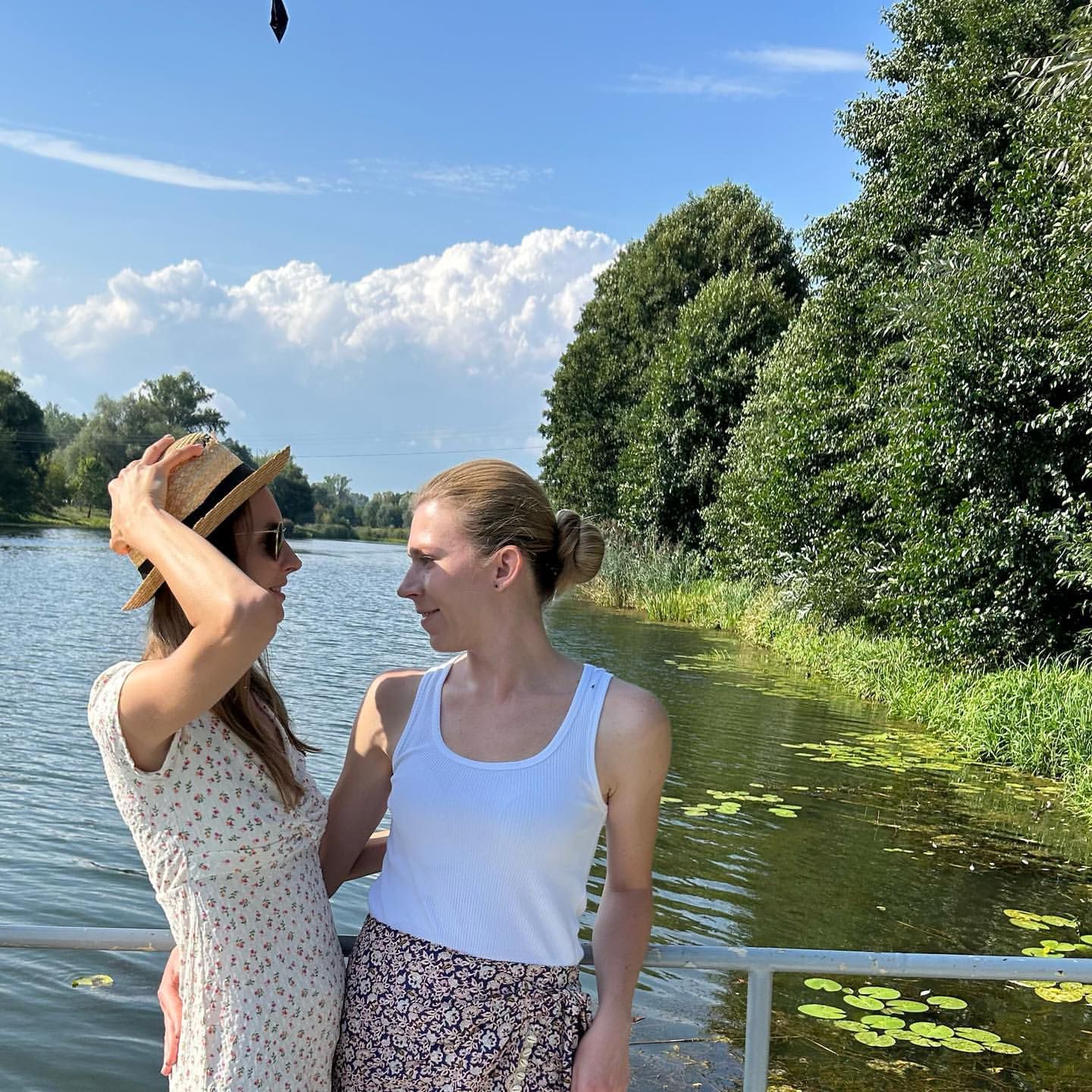 Marta Warchoł i Iwona Widomska