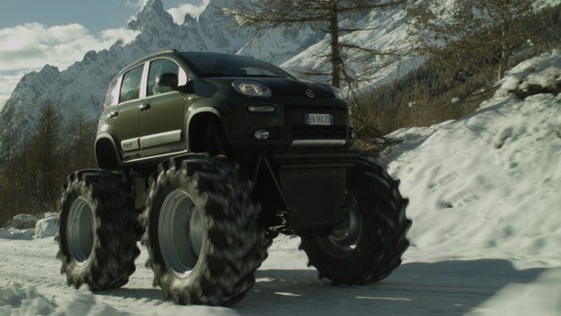 Hardkorowa Panda 4x4 - Fiat buduje jeżdżący prototyp