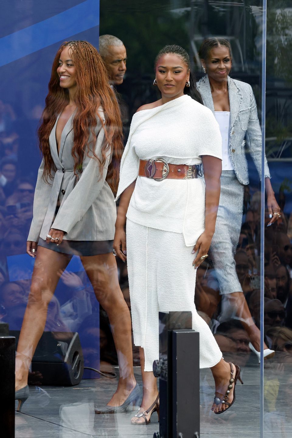 Malia Obama, Barack Obama, Sasha Obama i Michelle Obama
