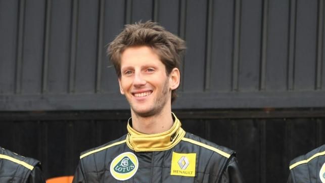 Romain Grosjean (fot. dziennik.pl)