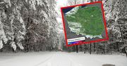 Najnowsza prognoza. Mapa pokazuje, gdzie posypie śnieg