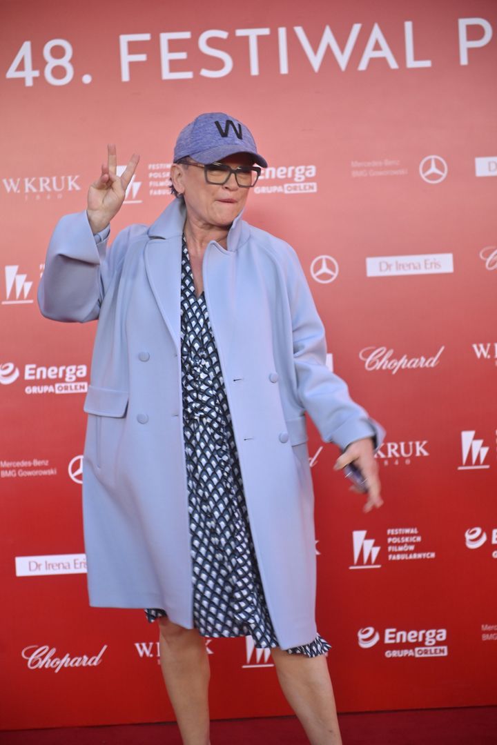 Katarzyna Figura na festiwalu w Gdyni