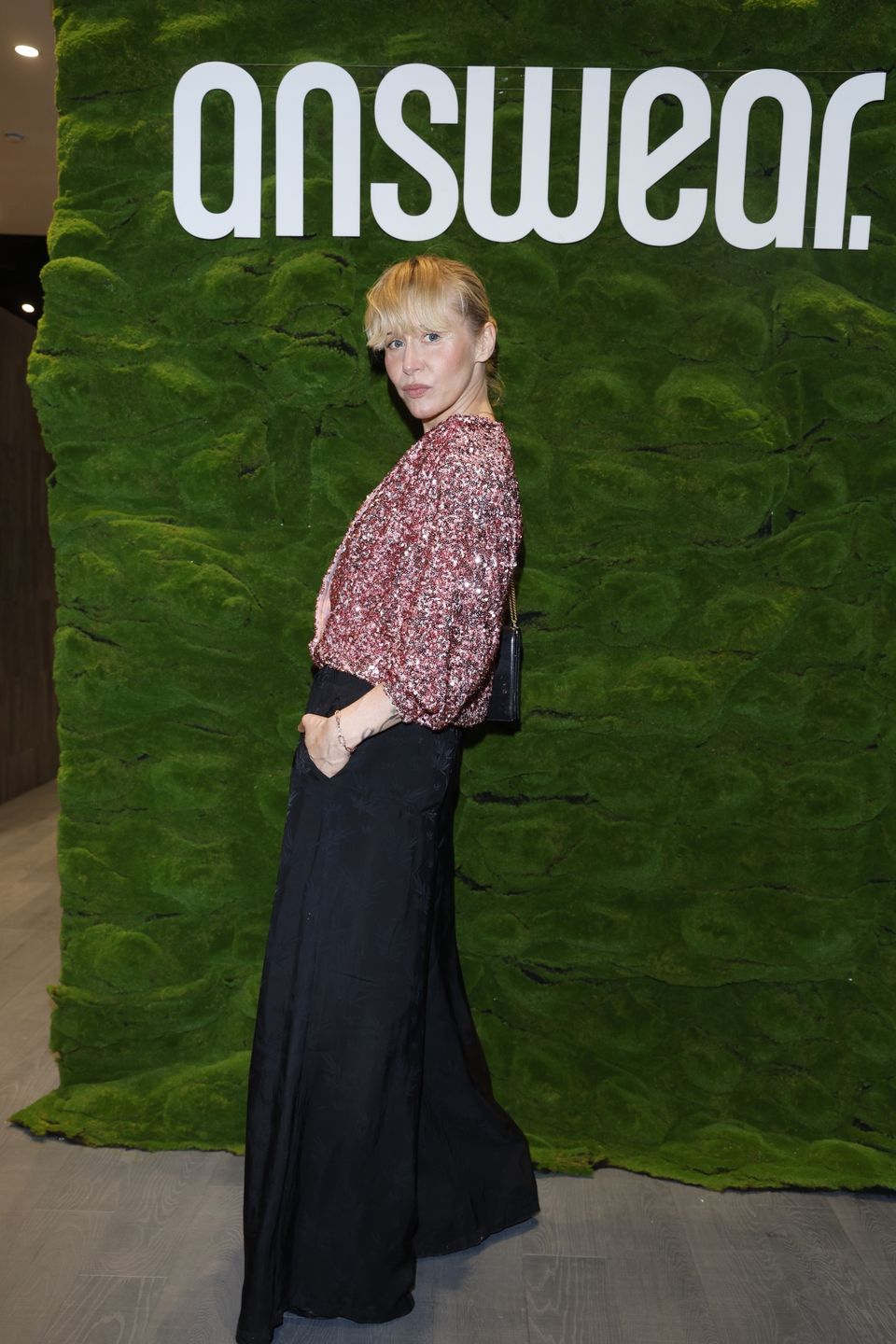 Katarzyna Warnke na otwarciu butiku