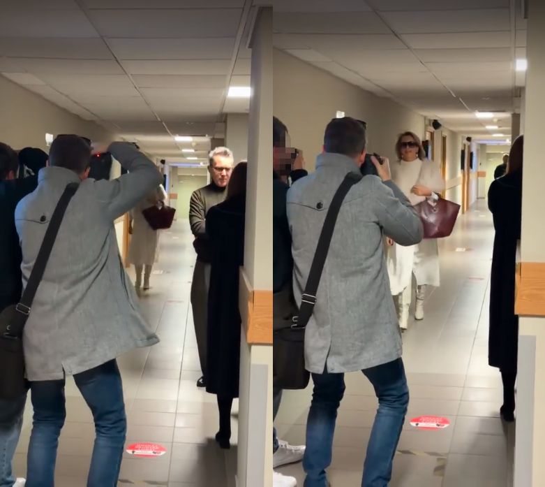 Paulina Smaszcz i Maciej Kurzajewski w sądzie