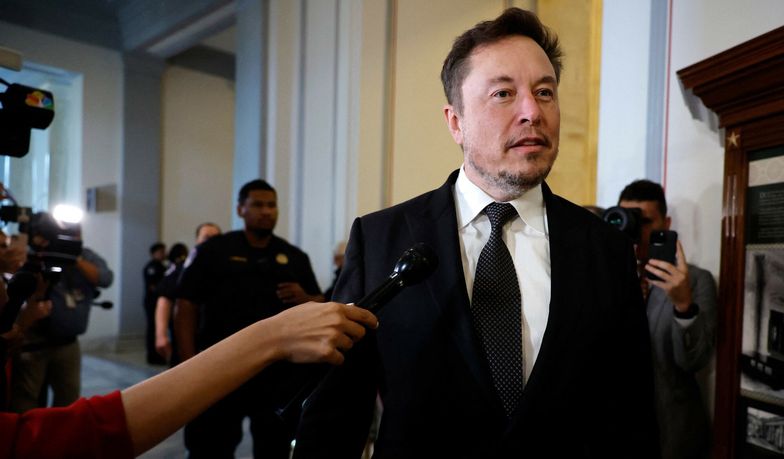 TemporaryWASHINGTON, DC - SEPTEMBER 13: Elon Musk, CEO of Tesla and X, arrives for the ?AI Insight Forum? outside the Kennedy Caucus Room in the Russell Senate Office Building on Capitol Hill on September 13, 2023 in Washington, DC. Lawmakers are seeking input from business leaders in the artificial intelligence sector, and some of their most ardent opponents, for writing legislation governing the rapidly evolving technology.   Chip Somodevilla/Getty Images/AFP (Photo by CHIP SOMODEVILLA / GETTY IMAGES NORTH AMERICA / Getty Images via AFP)CHIP SOMODEVILLA