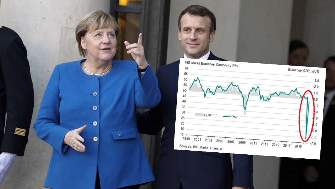 Francuska i niemiecka gospodarka odżyły po odmrożeniu.