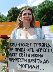 Ukrainian women face increasing rates of domestic violence, reports indicate