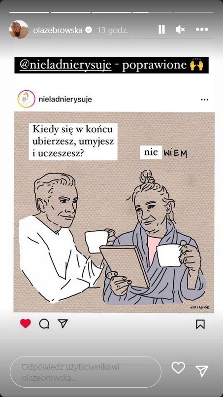 Aleksandra Żebrowska odpowiada na dociekliwe pytania internautów