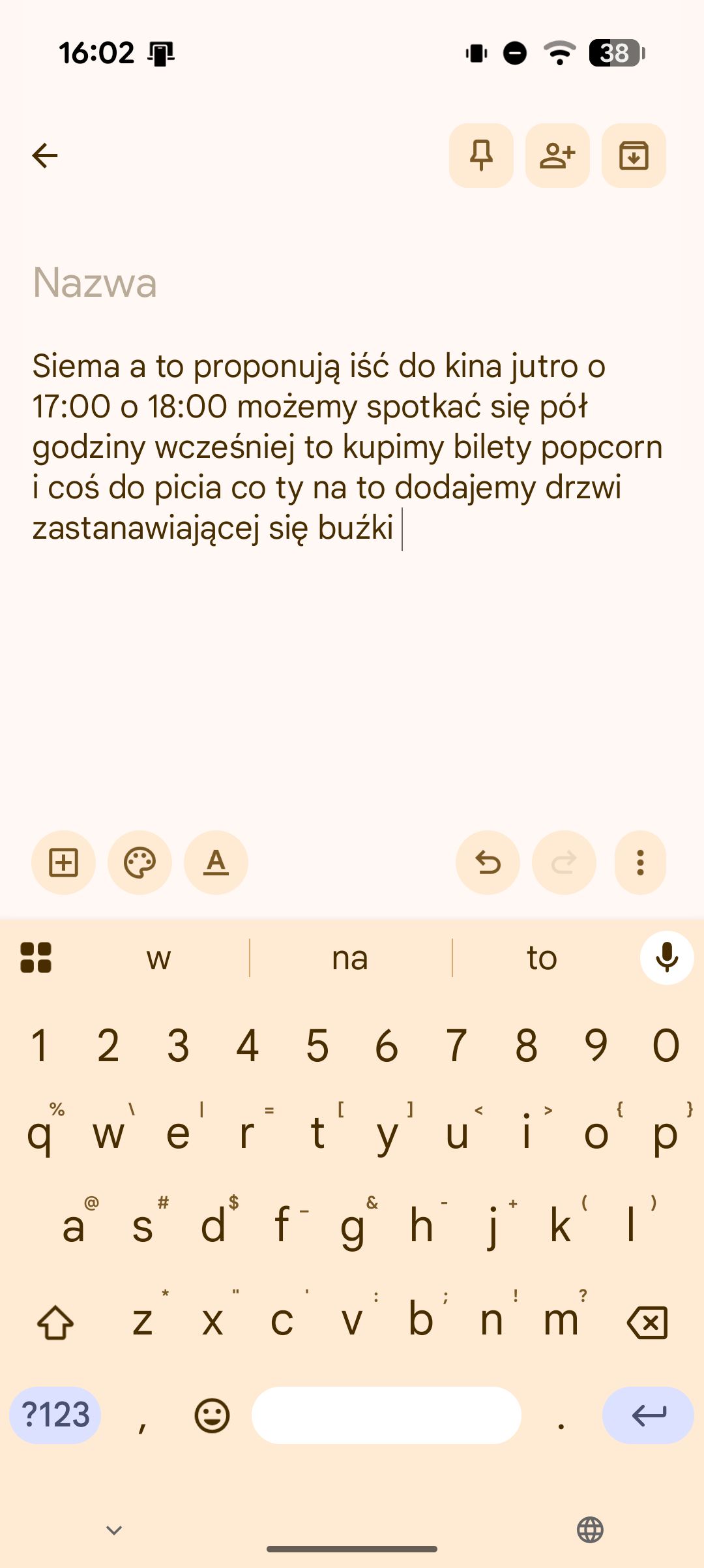 Pisanie głosowe