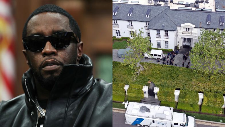 Nalot federalnych na posiadłości Puff Daddy'ego. Chodzi o handel ludźmi