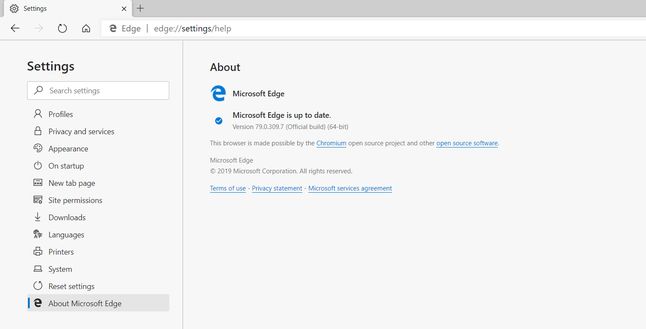 Microsoft Edge i teoretycznie stabilne wydanie – oficjalnie wciąż nie jest dostępne.