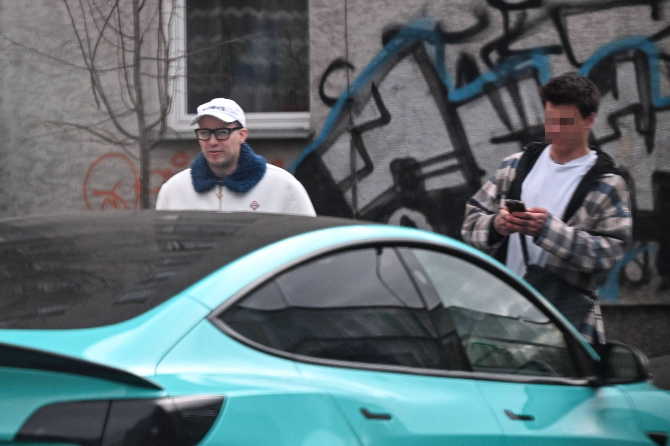 Żabson spacerował na Powiślu