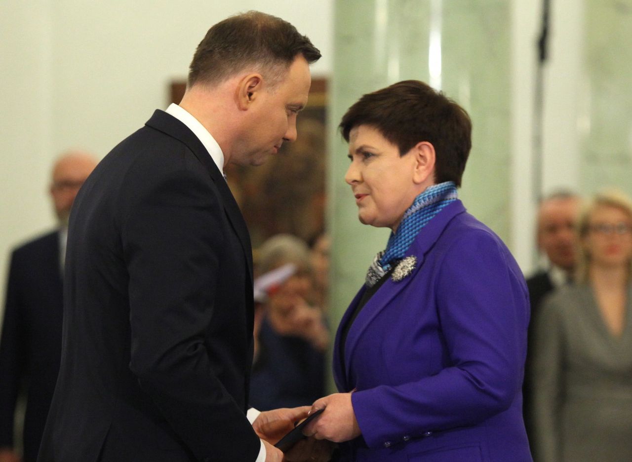 Nowa partia? Spotkanie Beaty Szydło i Andrzeja Dudy