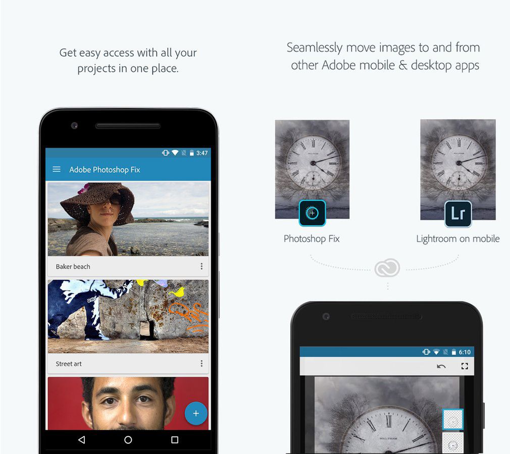 Adobe Photoshop Fix i Photoshop Mix - aplikacje fotograficzne nareszcie w wersji na Androida 3