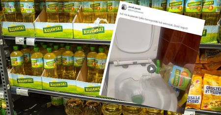 Bojkot Kujawskiego trwa. Ludzie wylewają olej do sedesu