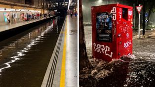 Walencja pod wodą. Tak wygląda metro po przejściu nawałnicy