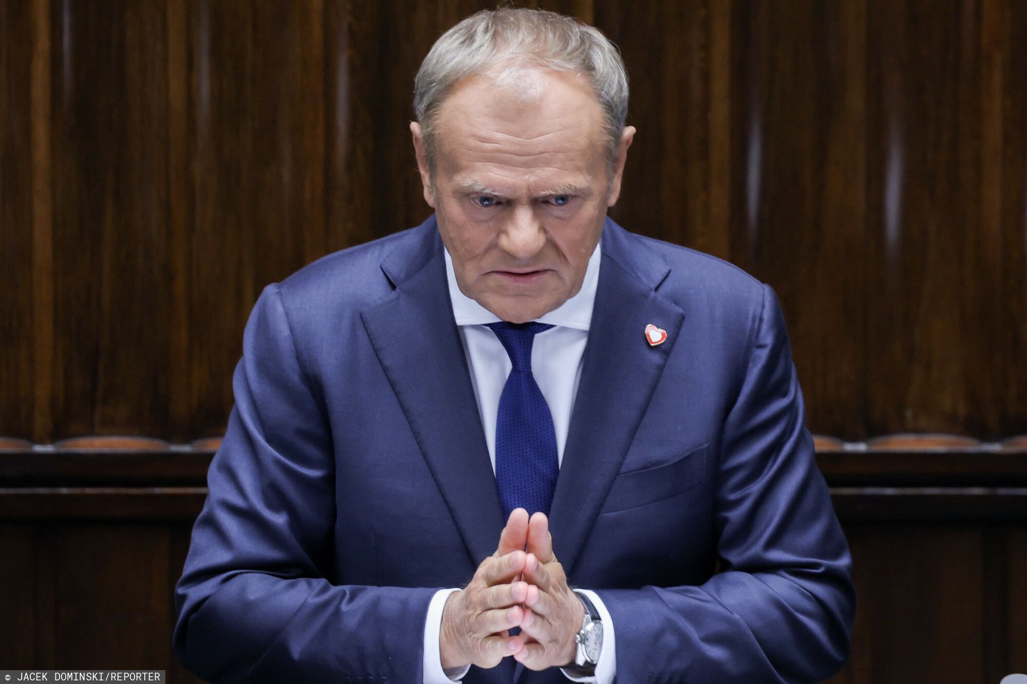 Donald Tusk odpowiada na pytania polityków opozycji