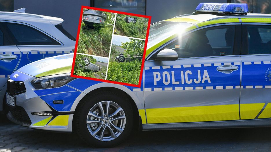 15 latek "pożyczył" auto. Przejażdżkę zakończył na drzewie