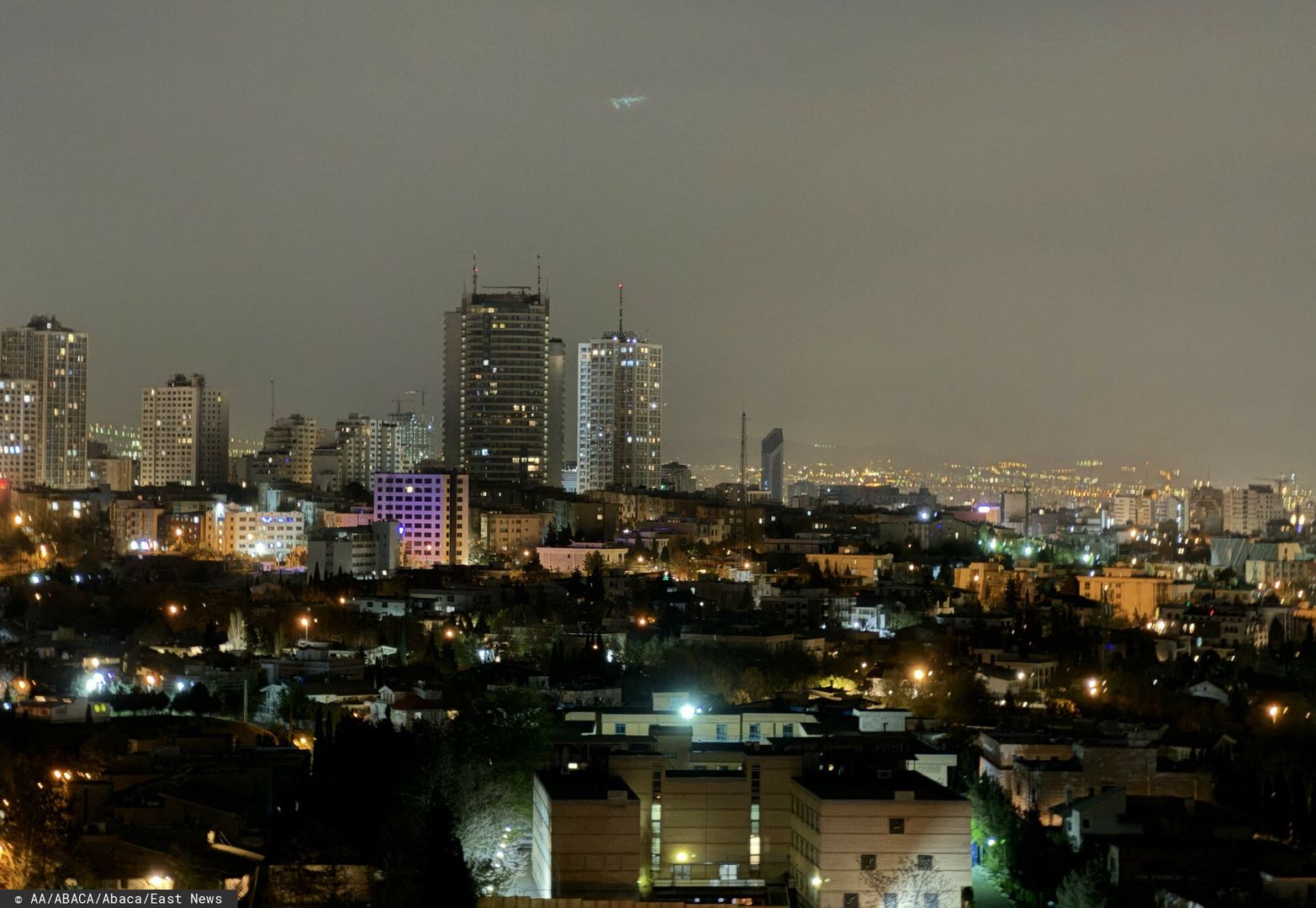 Temporary
TEHRAN, IRAN - APRIL 14: A general view of the empty streets of capital city as Iran launches dozens of drones towards Israel, in Tehran, Iran on April 14, 2024. Haydar Sahin / Anadolu/ABACAPRESS.COM
AA/ABACA