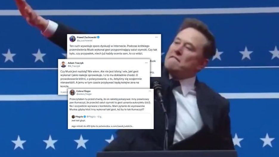 Gest Elona Muska wzbudził dużo kontrowersji