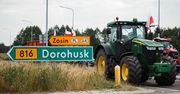 Protest rolników przy granicy z Ukrainą. Zablokowali tirom drogę w obu kierunkach
