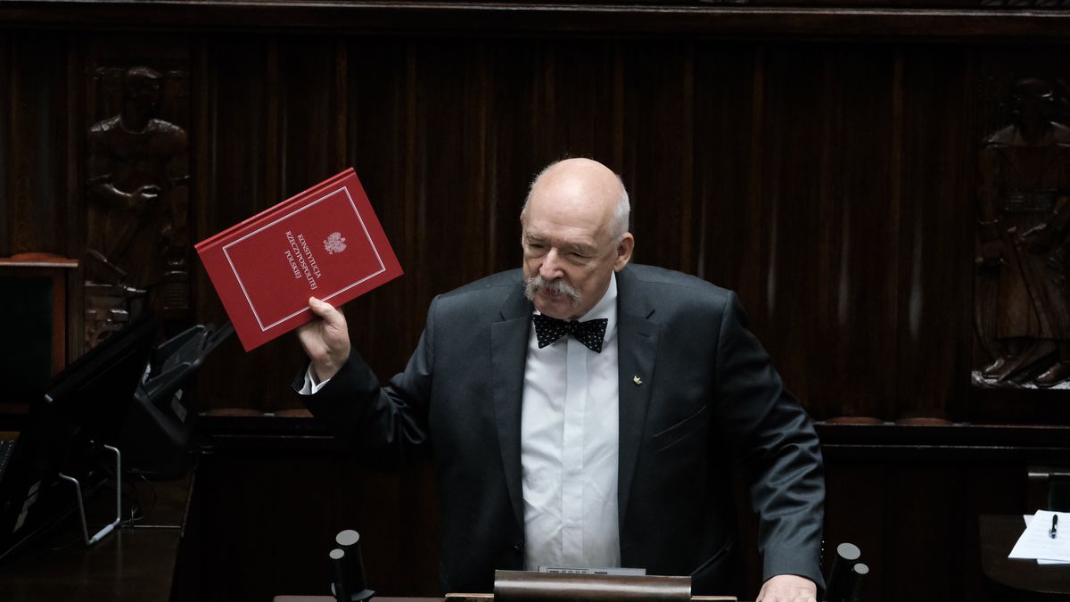Janusz Korwin-Mikke nie dostał się do Sejmu X kadencji. Otrzyma ponad 38 tys. zł brutto odprawy
