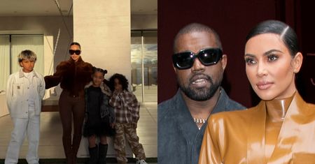 ŚWIĄTECZNY CUD: Kim Kardashian i Kanye West wspólnie spędzili Boże Narodzenie z dziećmi