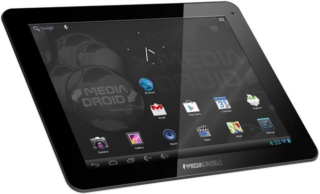 Media-Droid MT7012 tablet wygląd