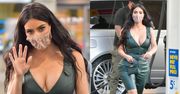 Potencjalna pierwsza dama USA Kim Kardashian przemyka ulicami Calabasas w skromnym skórzanym wdzianku (FOTO)