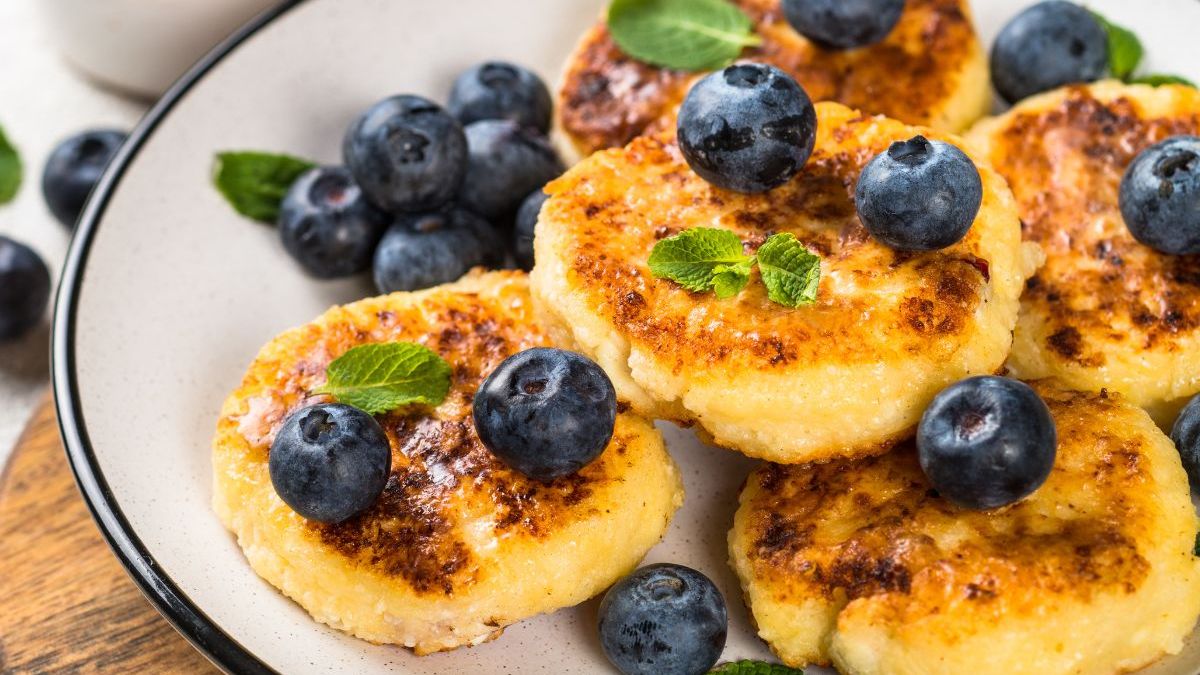 Placki twarogowe - Pyszności