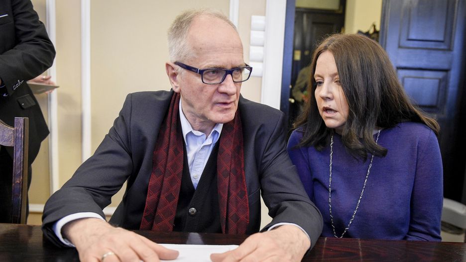 Krzysztof Czabański i Joanna Lichocka, członkowie RMN z nadania PiS