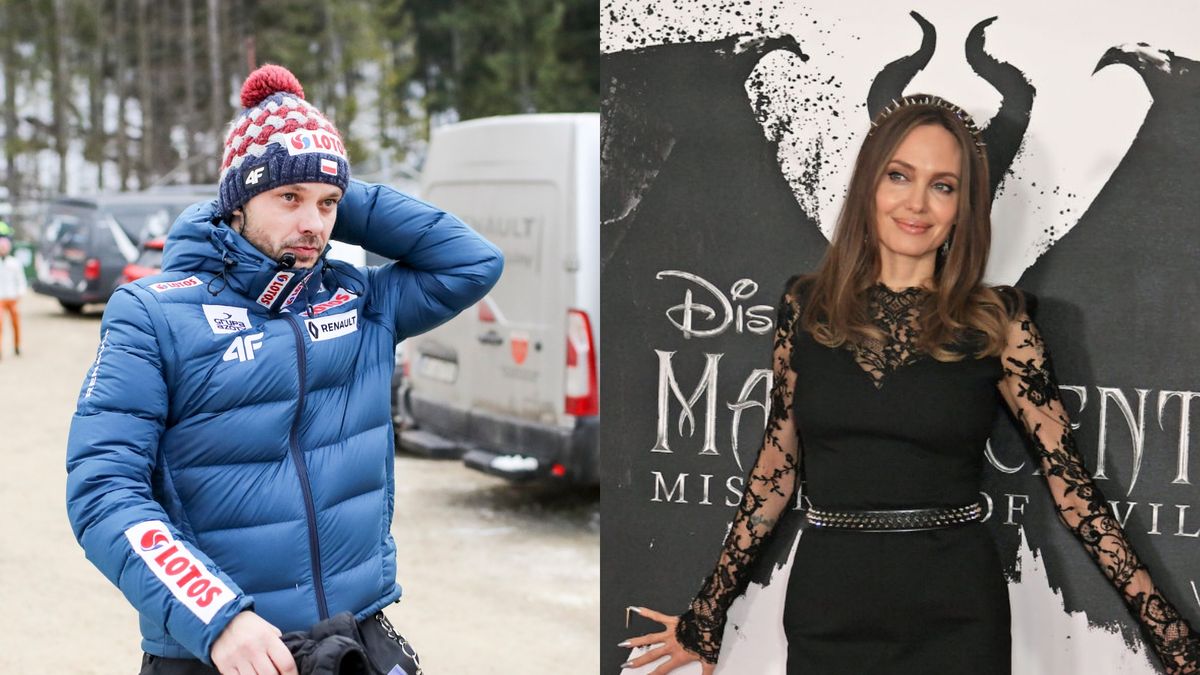 Michal Doleżal i Angelina Jolie
