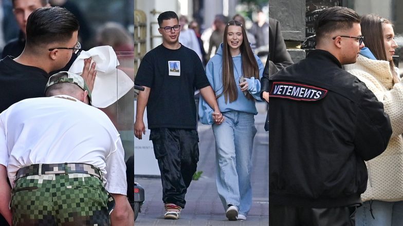 Odpicowany Allan Krupa "przyłapany" z dziewczyną