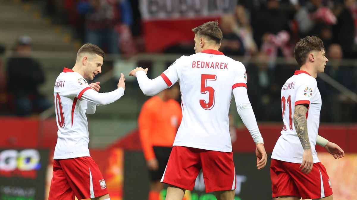 Na zdjęciu: piłkarze reprezentacji Polski